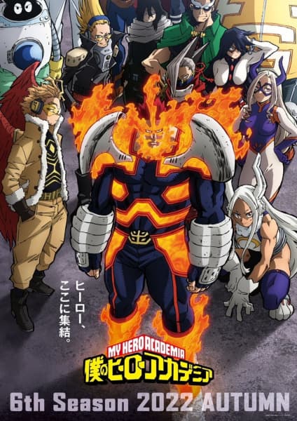 Boku no Hero Academia 6th Season (My Hero Academia Season 6) มายฮีโร่ อคาเดเมีย ภาค 6 พากย์ไทย