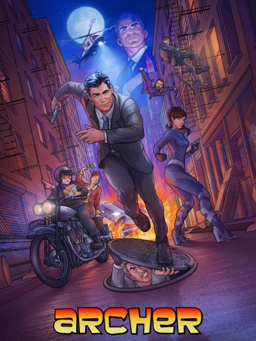 Archer อาร์เชอร์ Season 13 ซับไทย