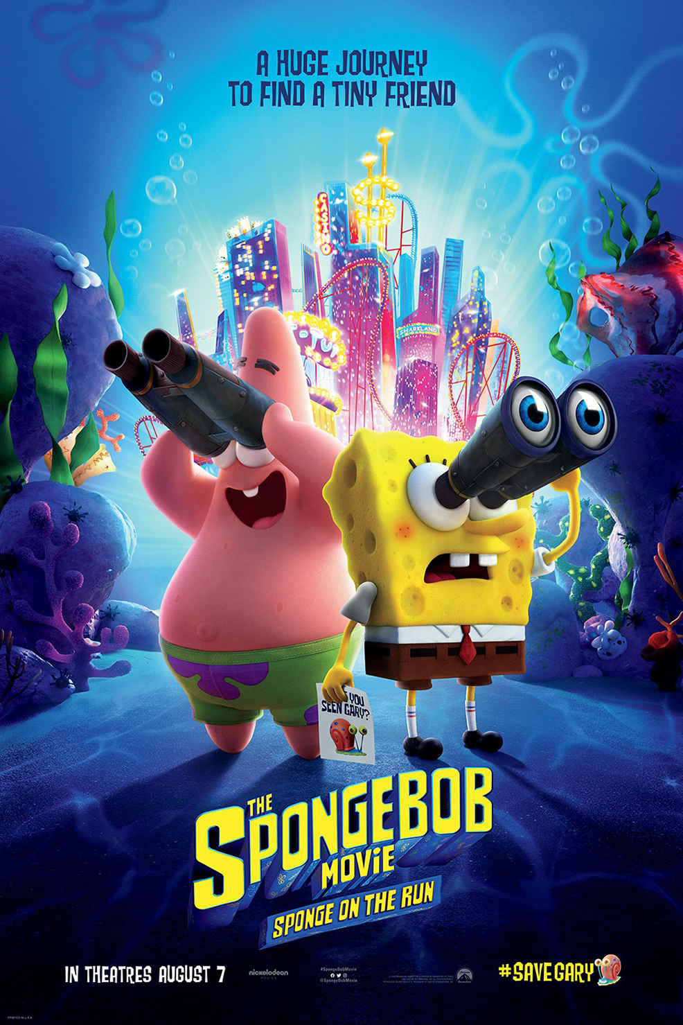 The SpongeBob Movie: Sponge on the Run สพันจ์บ็อบ ผจญภัยช่วยเพื่อนแท้ พากย์ไทย