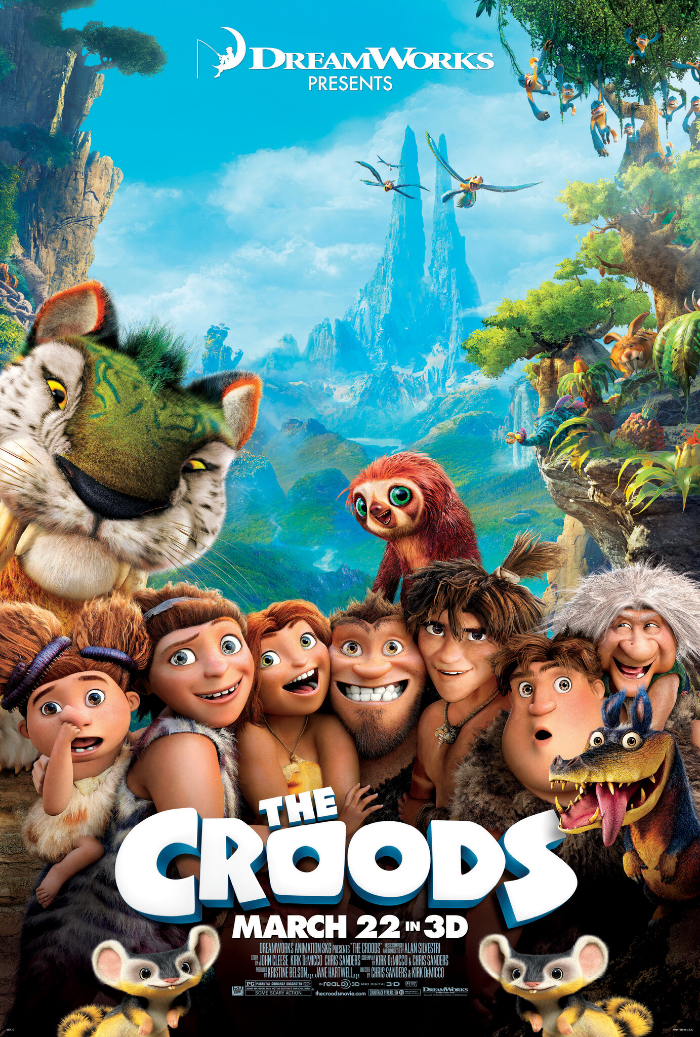 The Croods (2013) เดอะ ครู้ดส์ มนุษย์ถ้ำผจญภัย พากย์ไทย