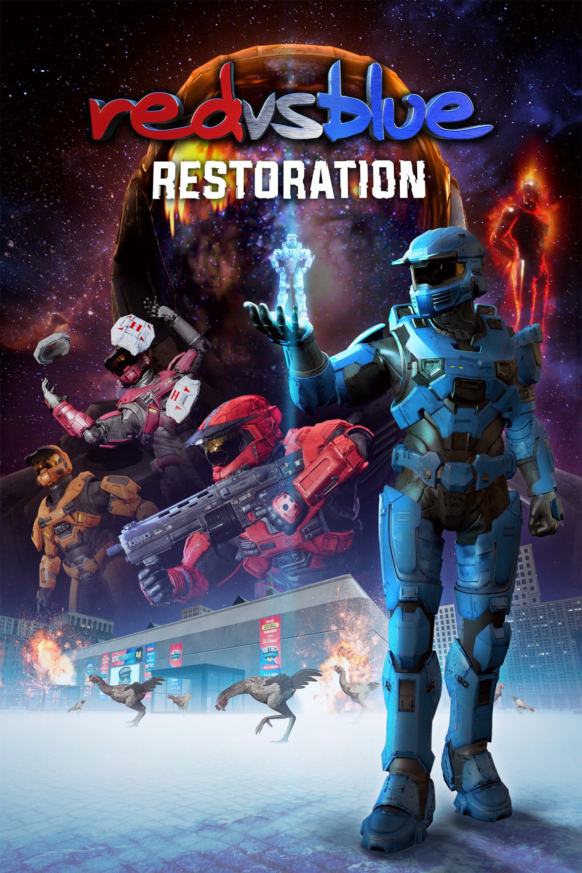 Red vs. Blue- Restoration ซับไทย